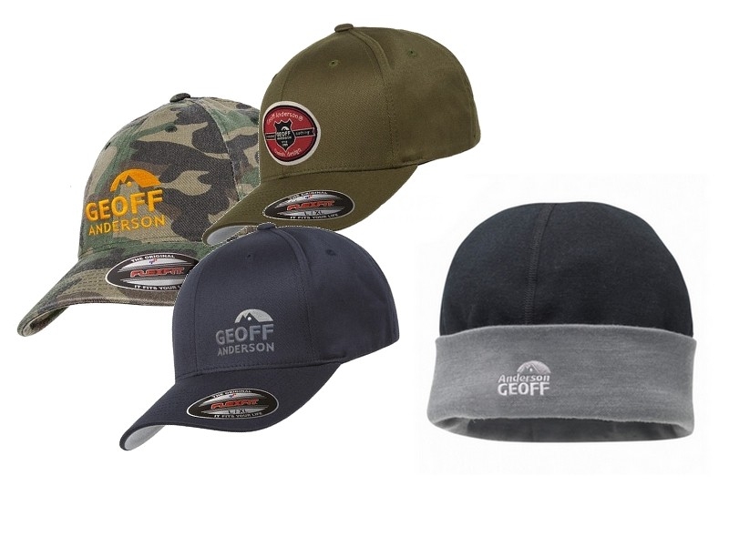 Geoff Anderson hatte og caps
