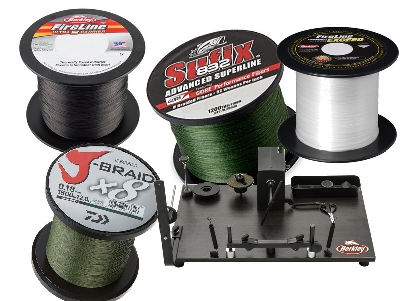 Påspoling af line Påspoling af line