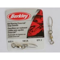 Berkley Ball Bearing Cross-Lok Snap Swivels