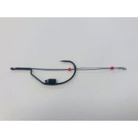 Geddeflue Weedless Rig Med Rattle Og Clips