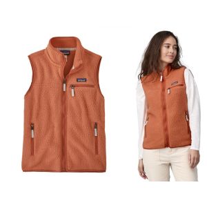 Patagonia Womens Retro Pile Vest - Sienna Clay (SINY)