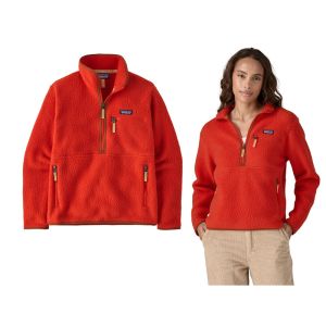 Patagonia Womens Retro Pile Marsupial - Madder Red (MADR)