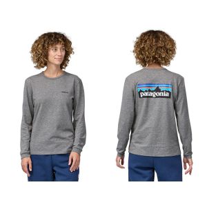 Patagonia Womens L/S P-6 Logo Responsibili-Tee