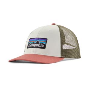 Patagonia P-6 Logo LoPro Trucker Hat - Birch White (BCW)