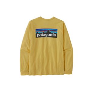 Patagonia L/S P-6 Logo Responsibili-Tee - Milled Yellow (MILY)