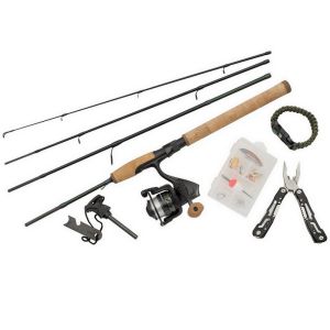 Abu Garcia Diplomat Wilderness Survival 4pc Combo - Fiskesæt