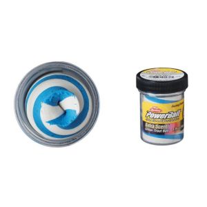 Berkley PowerBait Trout Dough Bait Swirls - Polar Bear