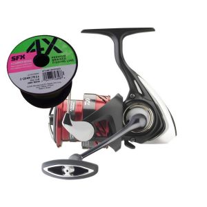 Daiwa 23 Ninja LT med Sufix 4X line