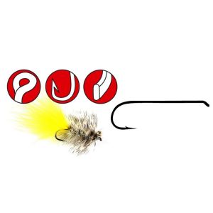 Gamakatsu Streamerkrog mod. F16 (Kroge - enkeltkroge)