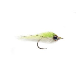Fulling Mill Salty Minnow Chartreuse & White 2