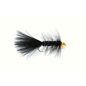 Fulling Mill Woolly Bugger Black 10