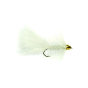 Fulling Mill Woolly Bugger White 10