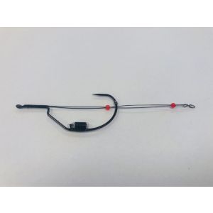 Geddeflue Weedless Rig Med Rattle Og Clips