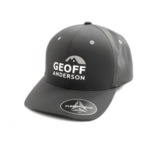 Geoff Anderson Flexfit Delta - Grey - cap/kasket