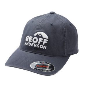 Geoff Anderson Flexfit Washed Blå cap