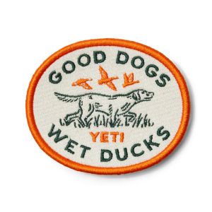 YETI Good Dogs Patch Orange
