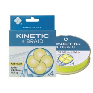 Kinetic 4 Braid 300m Fluo Yellow