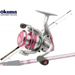 Okuma Pink Pearl V2 combo (Fiskesæt - Spin)