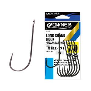 Owner Long Shanks Trolling/Bait Hook 5192 (Kroge - enkeltkroge)