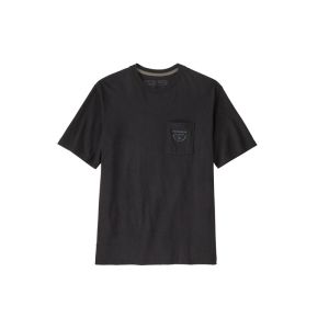 Patagonia Forge Mark Crest Pocket Responsibili-Tee-Ink Black (INBK)