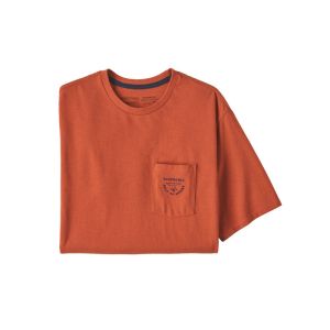 Patagonia Forge Mark Crest Pocket Responsibili-Tee-Sandhill Rust (SARU)