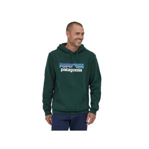 S - Patagonia P-6 Logo Uprisal Hoody-Pinyon Green (PIGN)