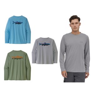 Patagonia L/S Cap Cool Daily Fish Graphic Shirt