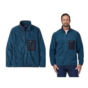 Patagonia Microdini 1/2 Zip Pullover-Tidepool Blue (TIDB)