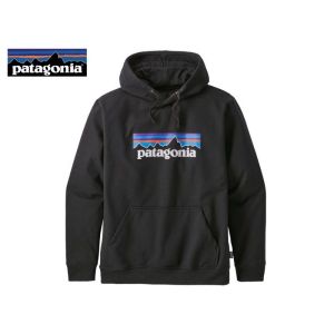 Patagonia P-6 Logo Uprisal Hoody-Black (BLK)-S