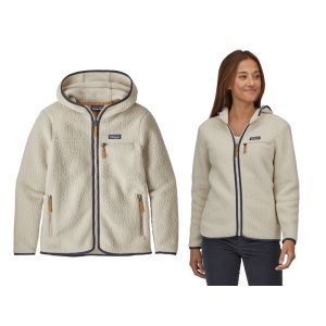 Patagonia Womens Retro Pile Hoody-Pelican (PLCN)