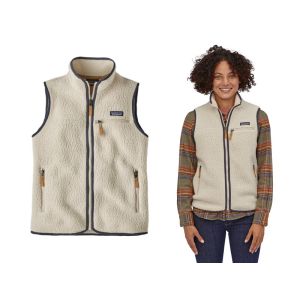 Patagonia Womens Retro Pile Vest-Pelican (PLCN)