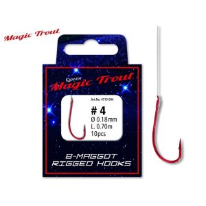 Quantum Magic Trout B-Maggot Rigged Hooks 70cm
