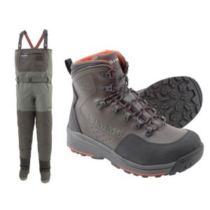 Simms Freestone waders combo