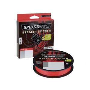 Spiderwire Stealth Smooth8 X8 Braid Code Red - Front