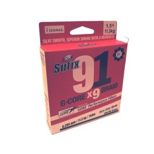 Sufix 91 Braid 150m Low Vis Green