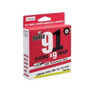 Sufix 91 Braid 150m Neon Chartreuse