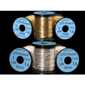 UNI French Oval Tinsel (Fluebinding - tråd)