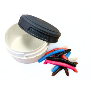 Westin Nightcrawler - 12 stk Mix Boks Hvidløg/Ost