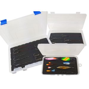 Wiggler boks med slidset skumplade (Tilbehør - fiskekasser/æsker)