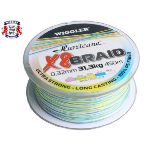 Wiggler Hurricane X8 Braid - fletline