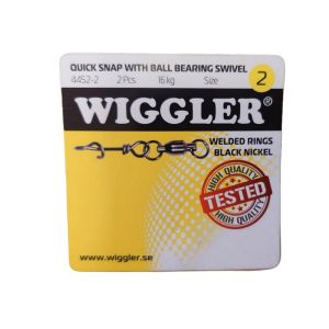 Wiggler Quick Snap med kuglelejesvirvel