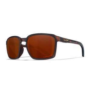 Wiley X ALFA Captivate Copper Matte Havana Brown Frame