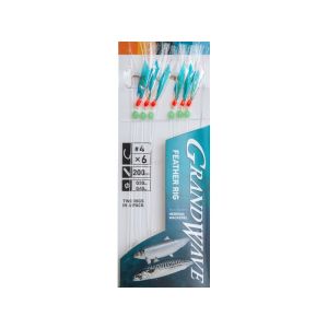 Daiwa GrandWave Feather Rig GWFR1-4
