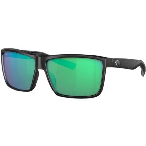 Costa Rinconcito - Matte Black frame - Green Mirror lenses - Front