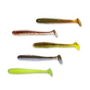 Crazy Fish Vibro Worm 85mm (Endegrej - shadbait/jighaler)