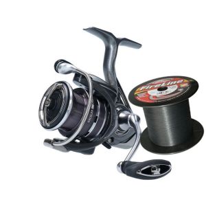 Daiwa Exceler LT med påspolet Fireline