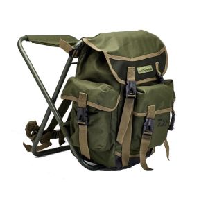 Daiwa Wilderness Game Rucksack Stool - rygsækstol