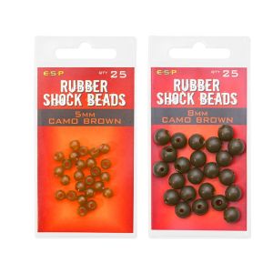 ESP Rubber Shock Beads Camo brown