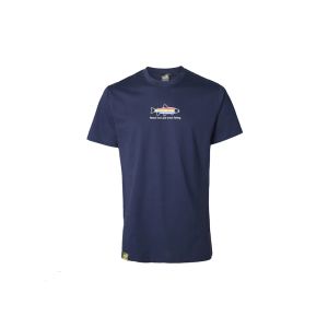 Geoff Anderson Organic Tee Peace Trout Navi
