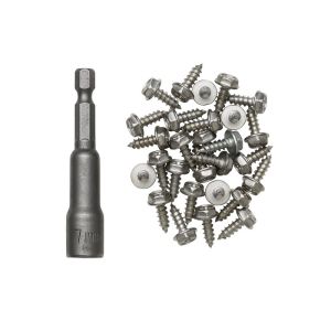 Kinetic Spike Kit Rustfri 30 stk. 